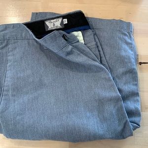 Mens Blue-Gray Cargo Shorts